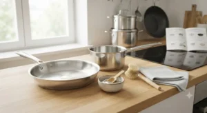Conseils d'entretien pour nettoyer et préserver sa batterie de cuisine durablement